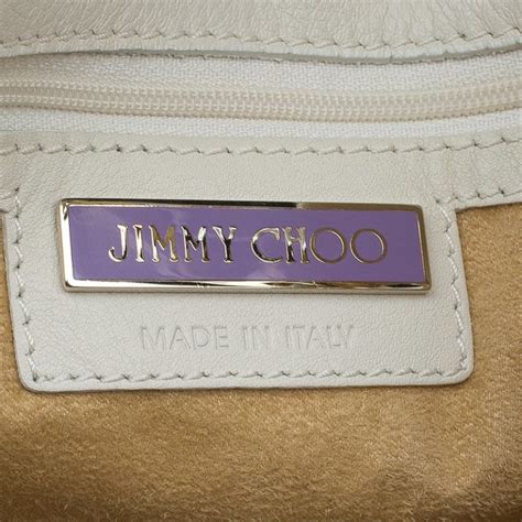 fake jimmy choo purple leather bag|jimmy choo purse logo.